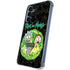 Adult Swim Rick and Morty Portal Travel Galaxy A35 5G Clear Case